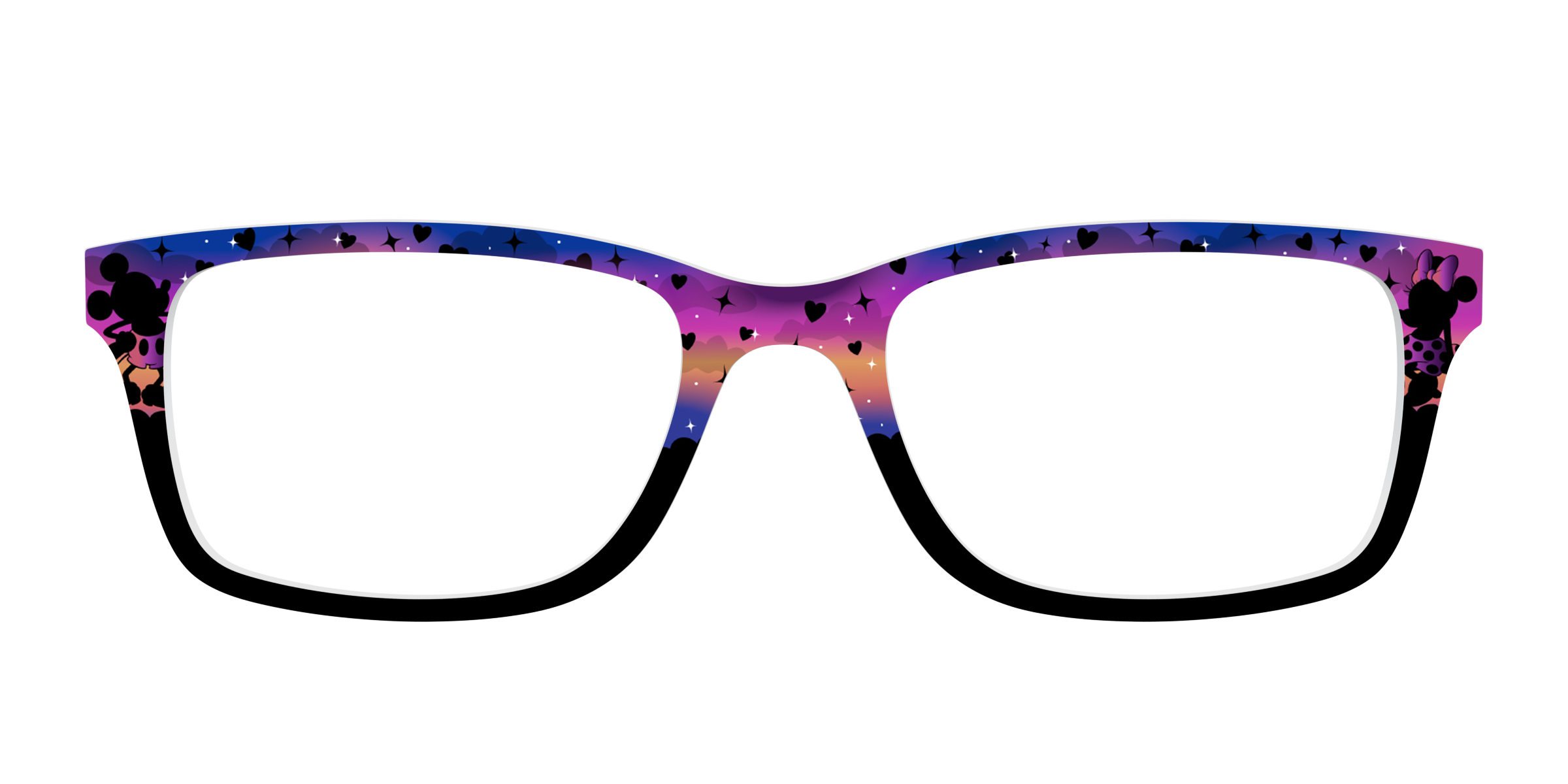 Pair Eyewear Collabs Mickey Minnie Shadow top DY4