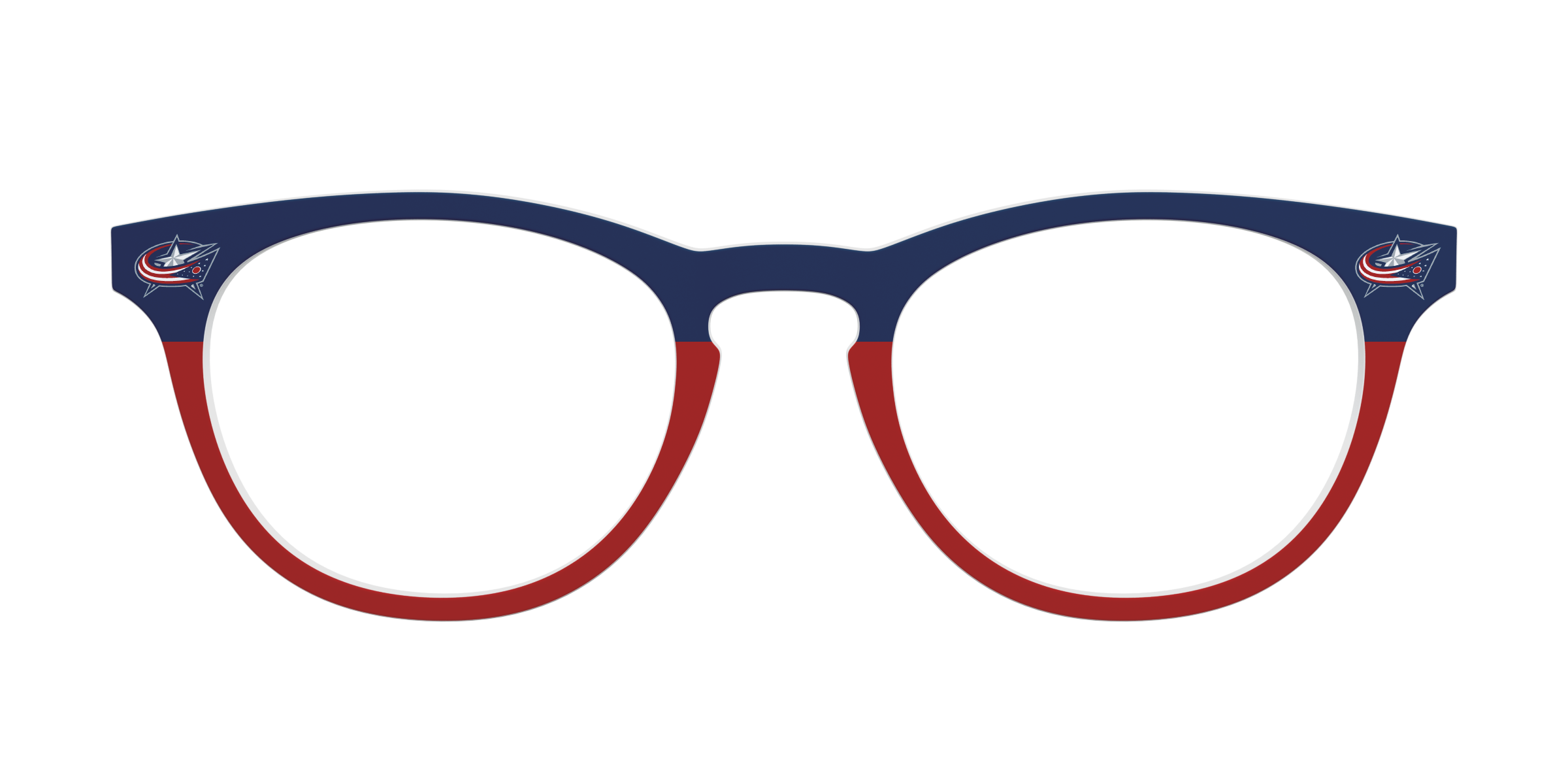 Pair Eyewear School Spirit The Blue Jackets Split top Cedro NHL