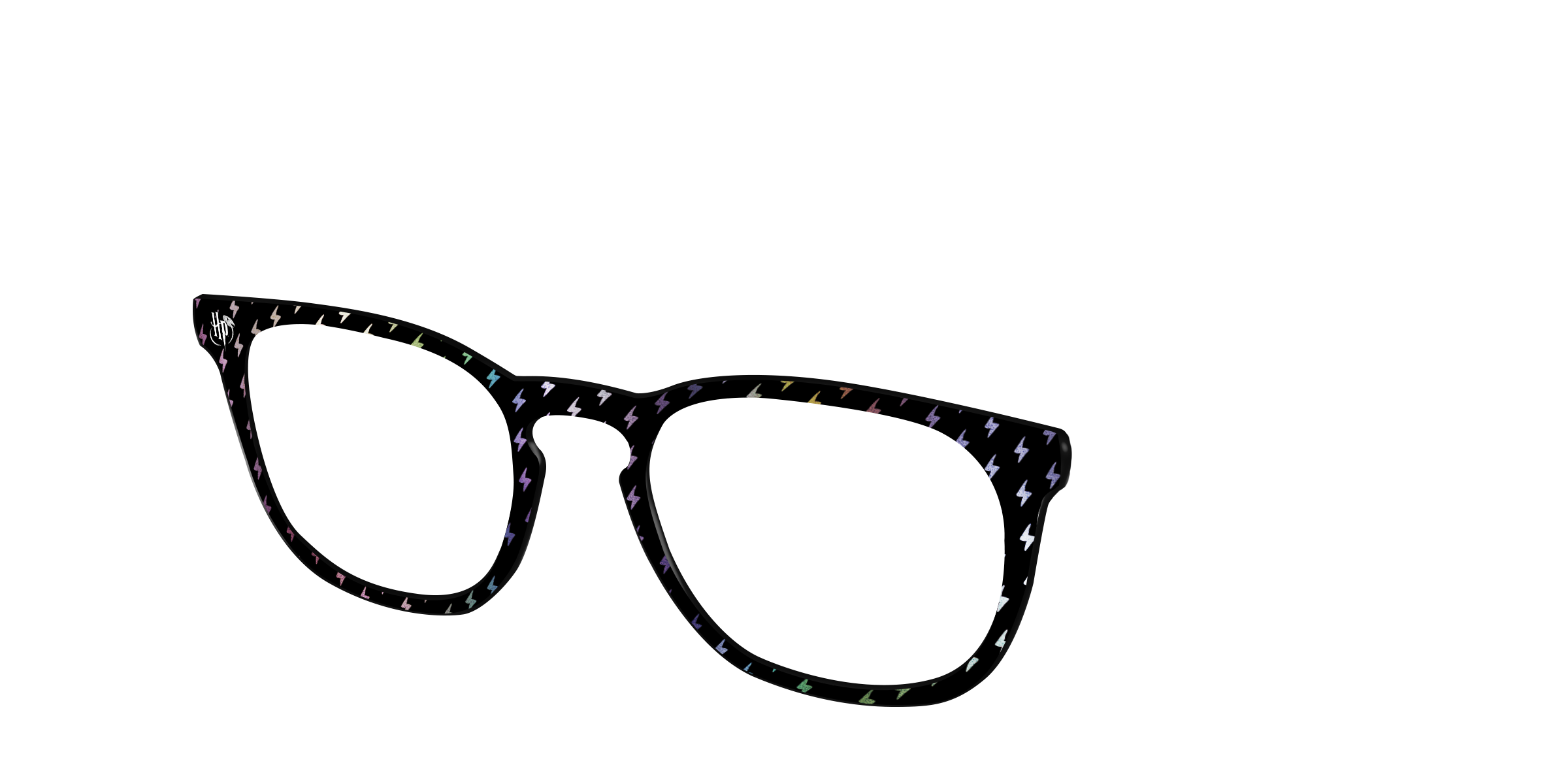Pair Eyewear Collabs Holographic Lightning Bolts top magnetico