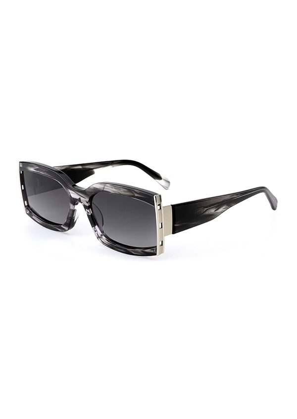 Ouyuan Eyewear OYMB1375S occhiali da sole fiocco neri