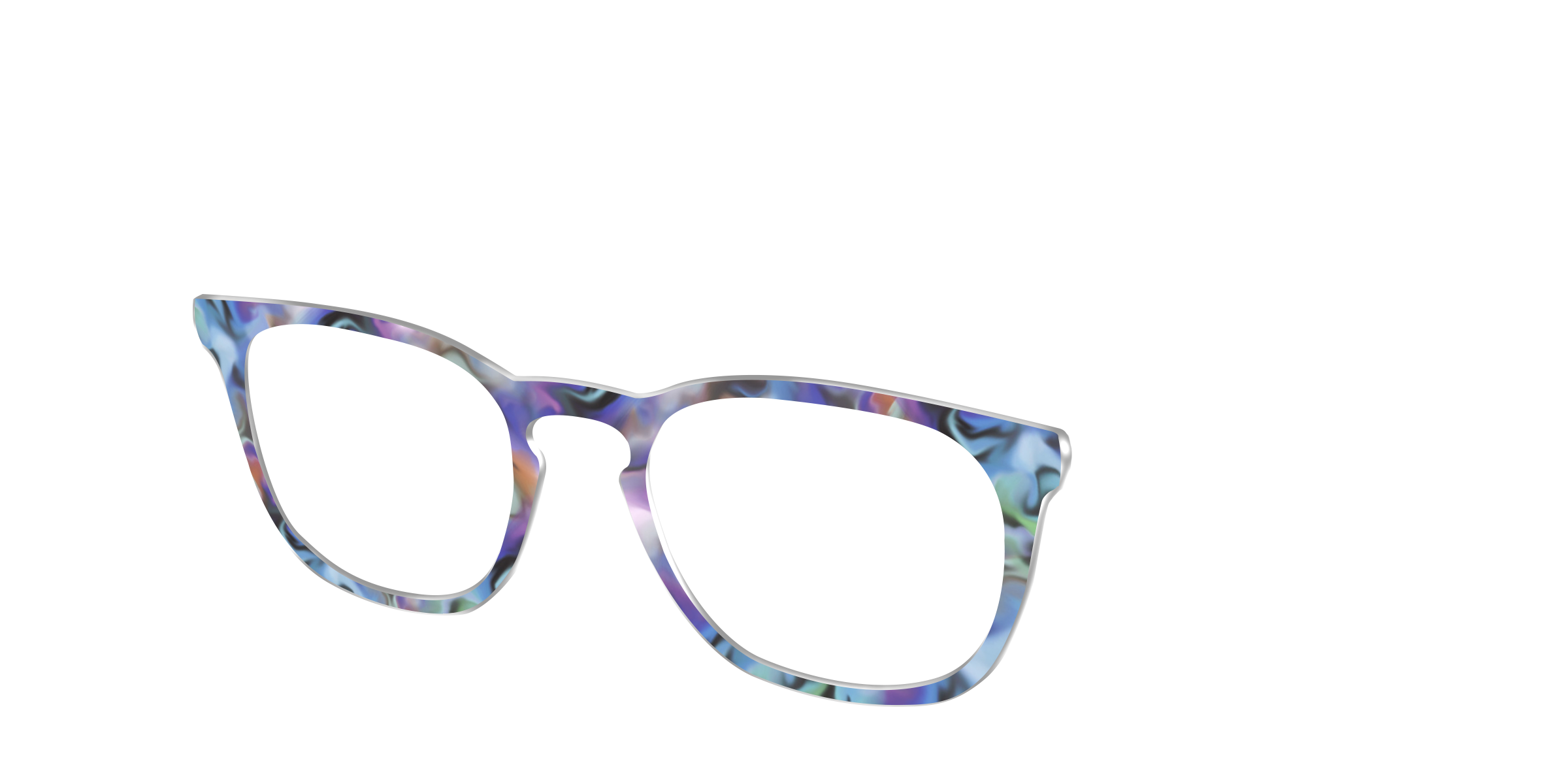 Pair Eyewear Design Tops The Gossamer Marble top occhiali FG10