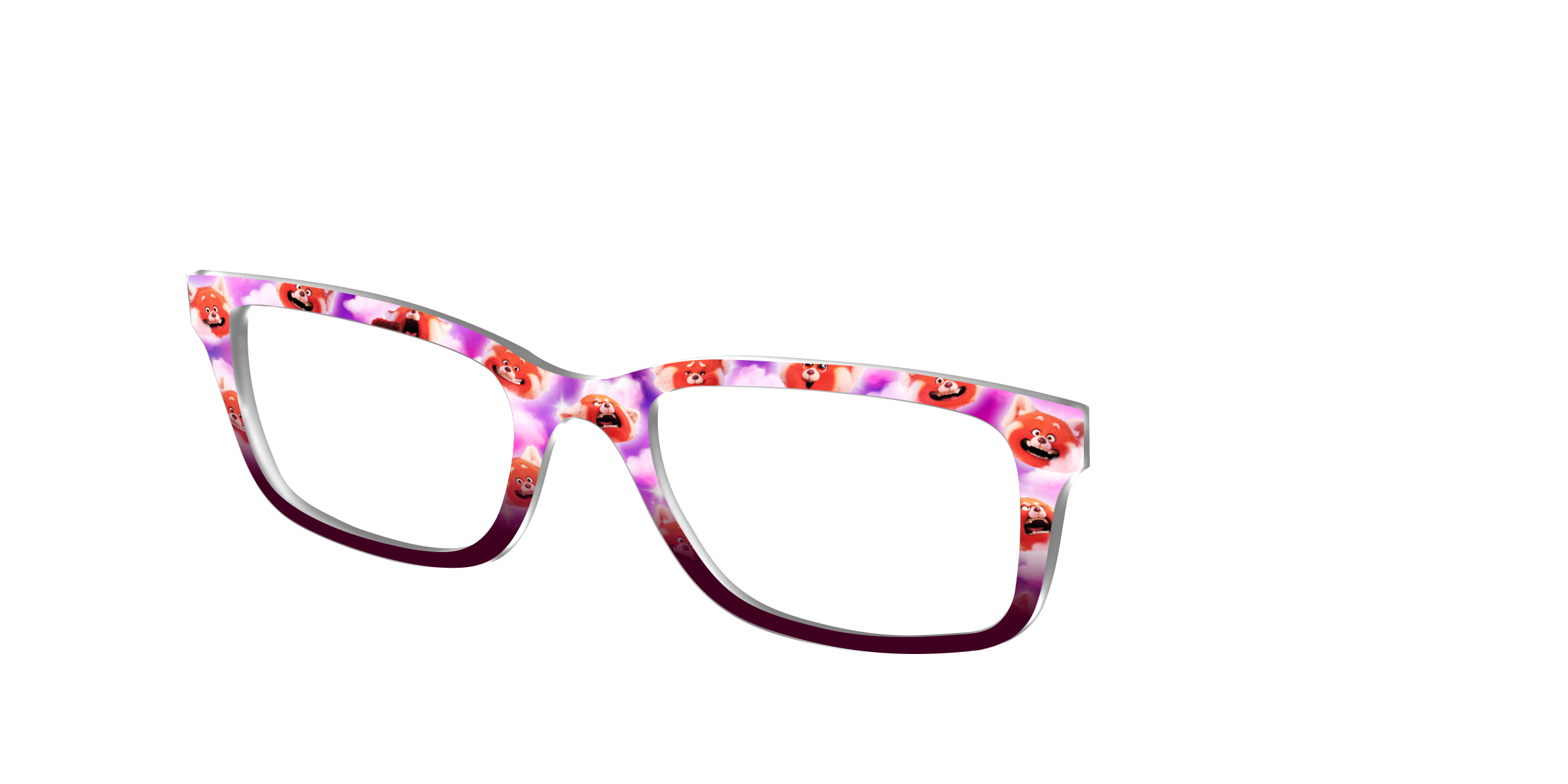 Pair Eyewear Collabs Turning Red top occhiali fantasia collab