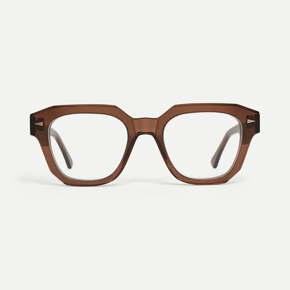 AHLEM Pont Mirabeau occhiali da vista Brownlight acetato