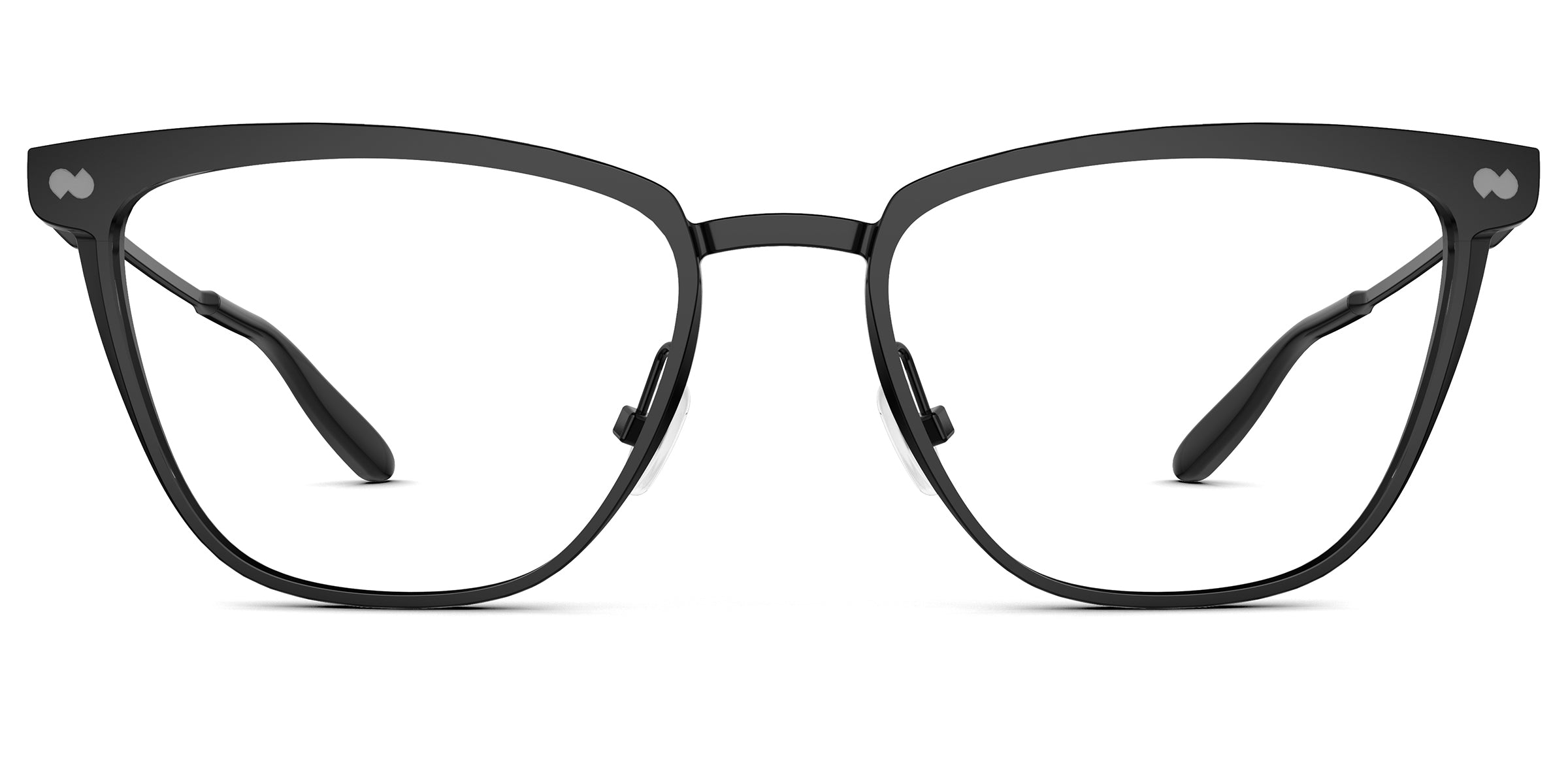 Pair Eyewear The Izzy Metal occhiali vista nero cat-eye