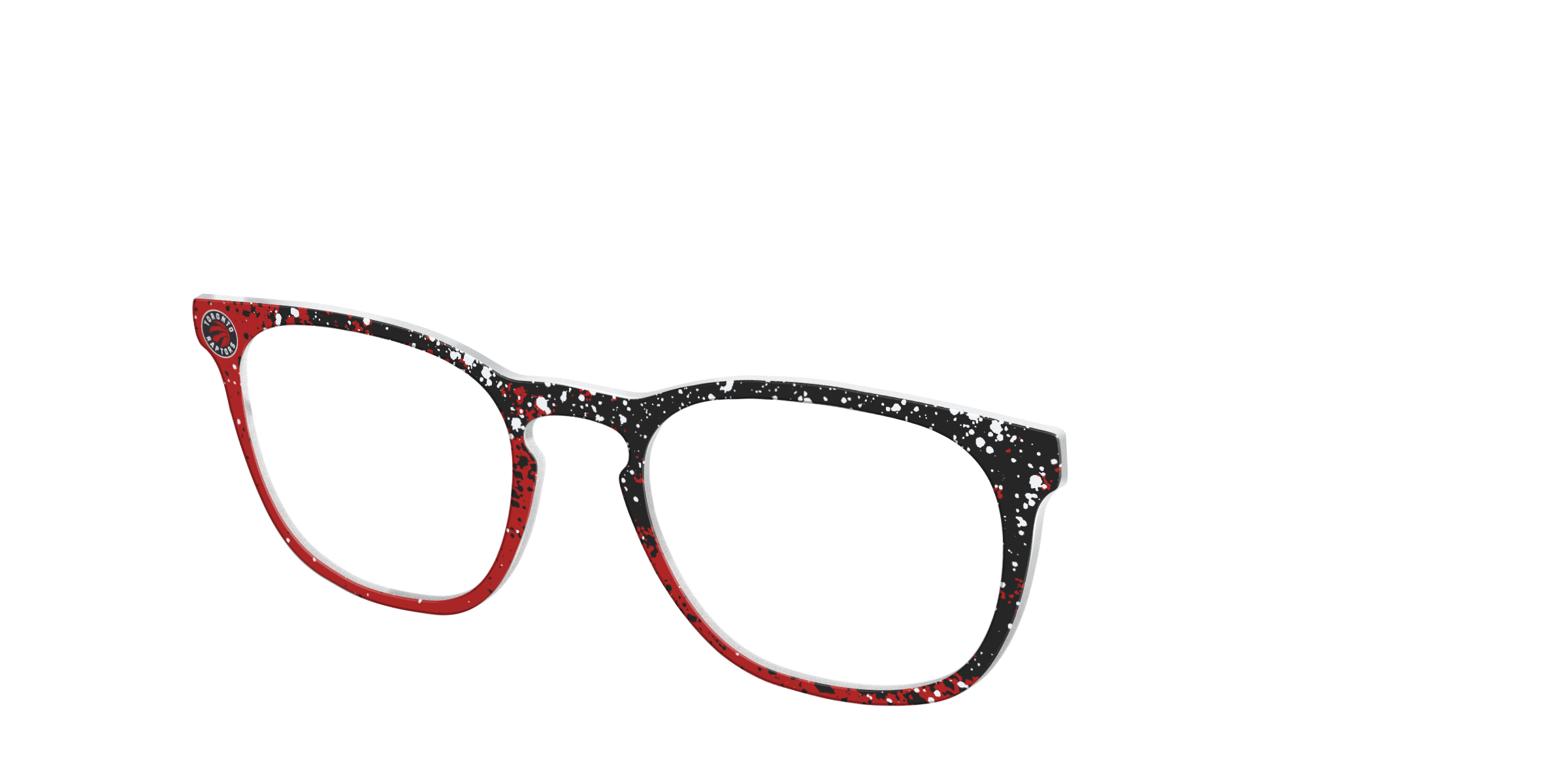 Pair Eyewear School Spirit The Raptors Splatter top magnetico NBA