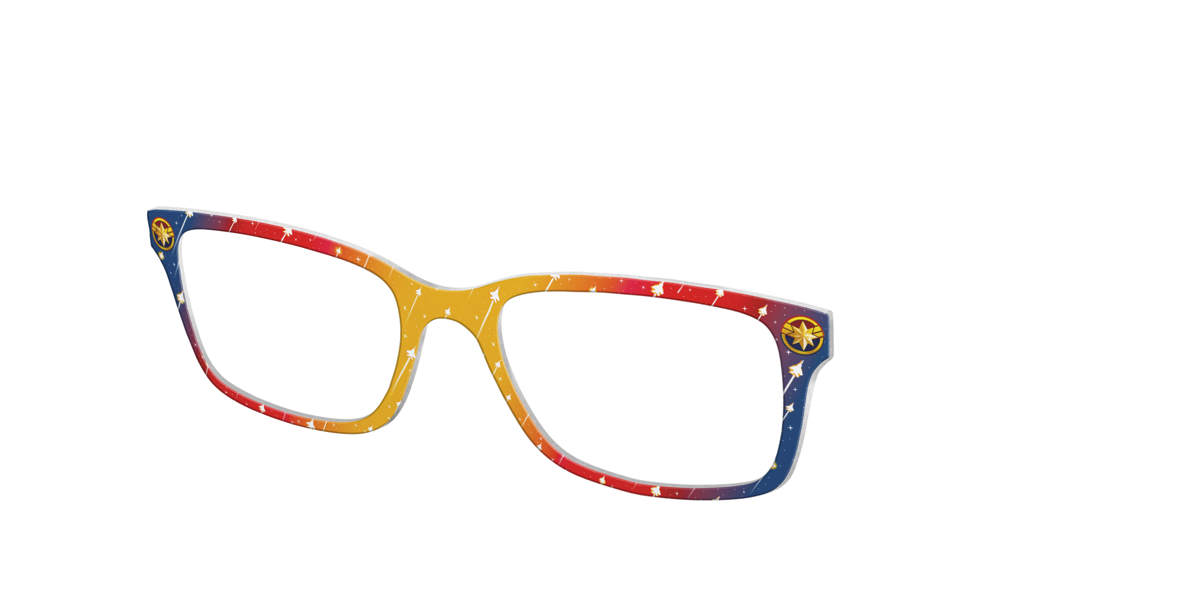 Pair Eyewear Collabs The Captain Marvel Suit top per occhiali Marvel