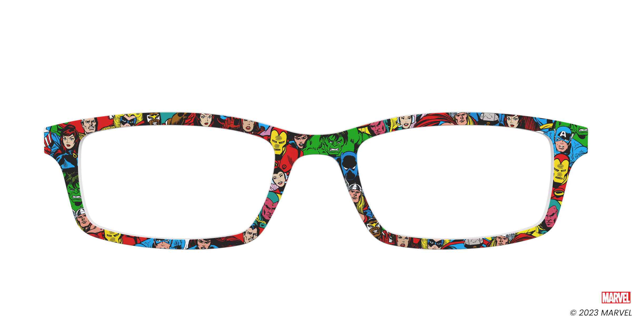 Pair Eyewear Collabs The Avengers Assemble top occhiali MR7
