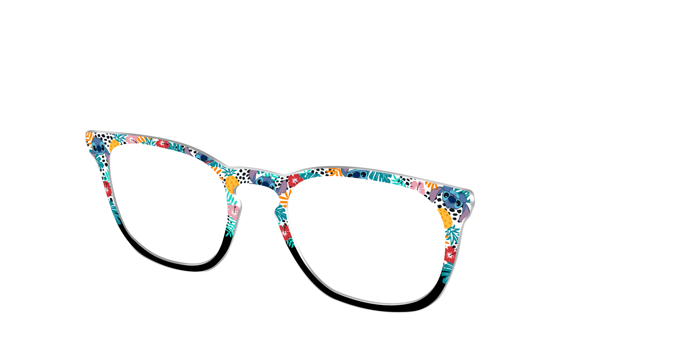 Pair Eyewear Collabs Aloha Tropical Blooms top magnetico Cedro