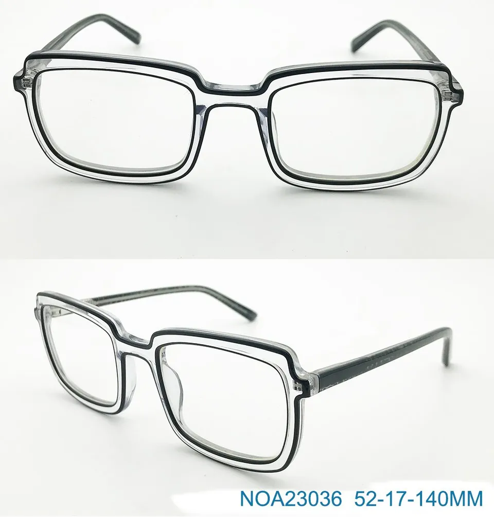 Ouyuan NOA23036 montatura occhiali da vista acetato 52-17
