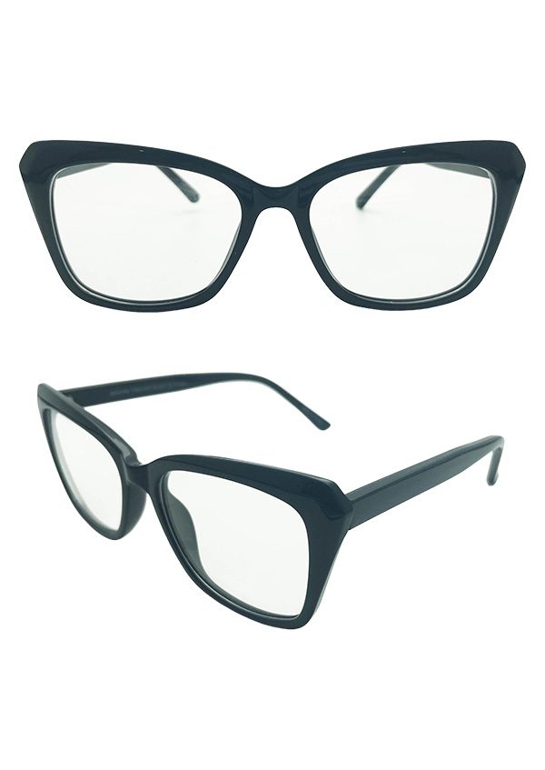 Ouyuan NOCP24028 montatura vista farfalla acetato bordeaux 52-17