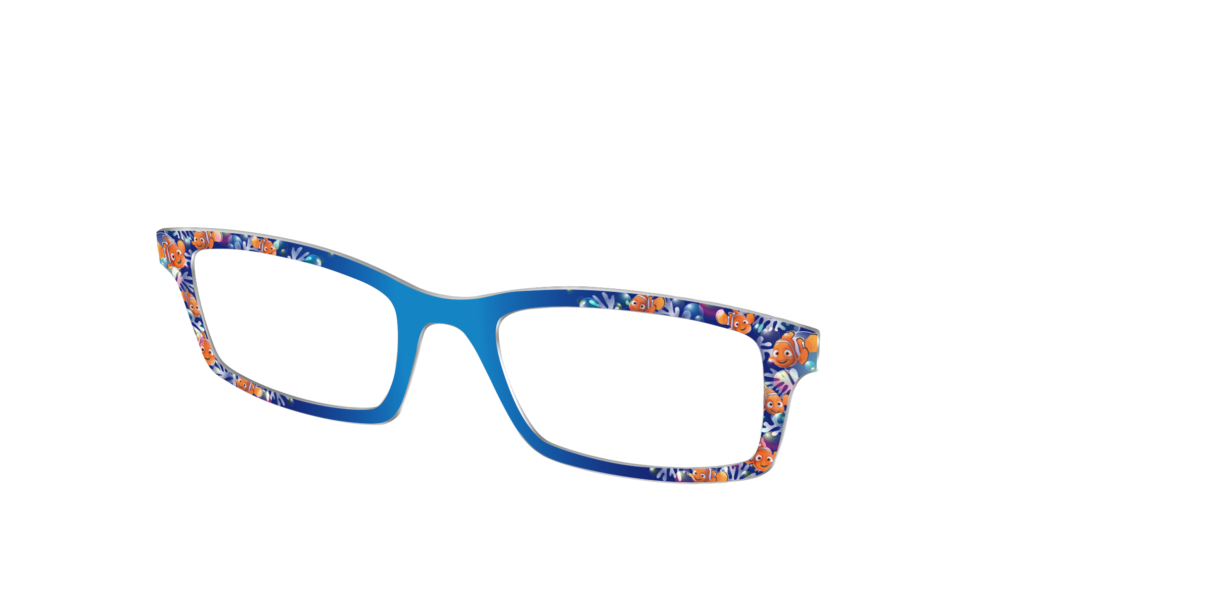 Pair Eyewear Collabs Nemo Bubbles topper blu oceano