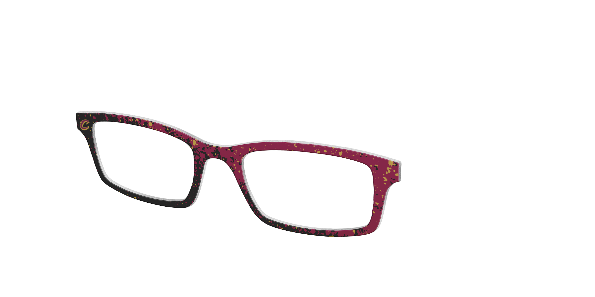 Pair Eyewear School Spirit Cavaliers Splatter top occhiali