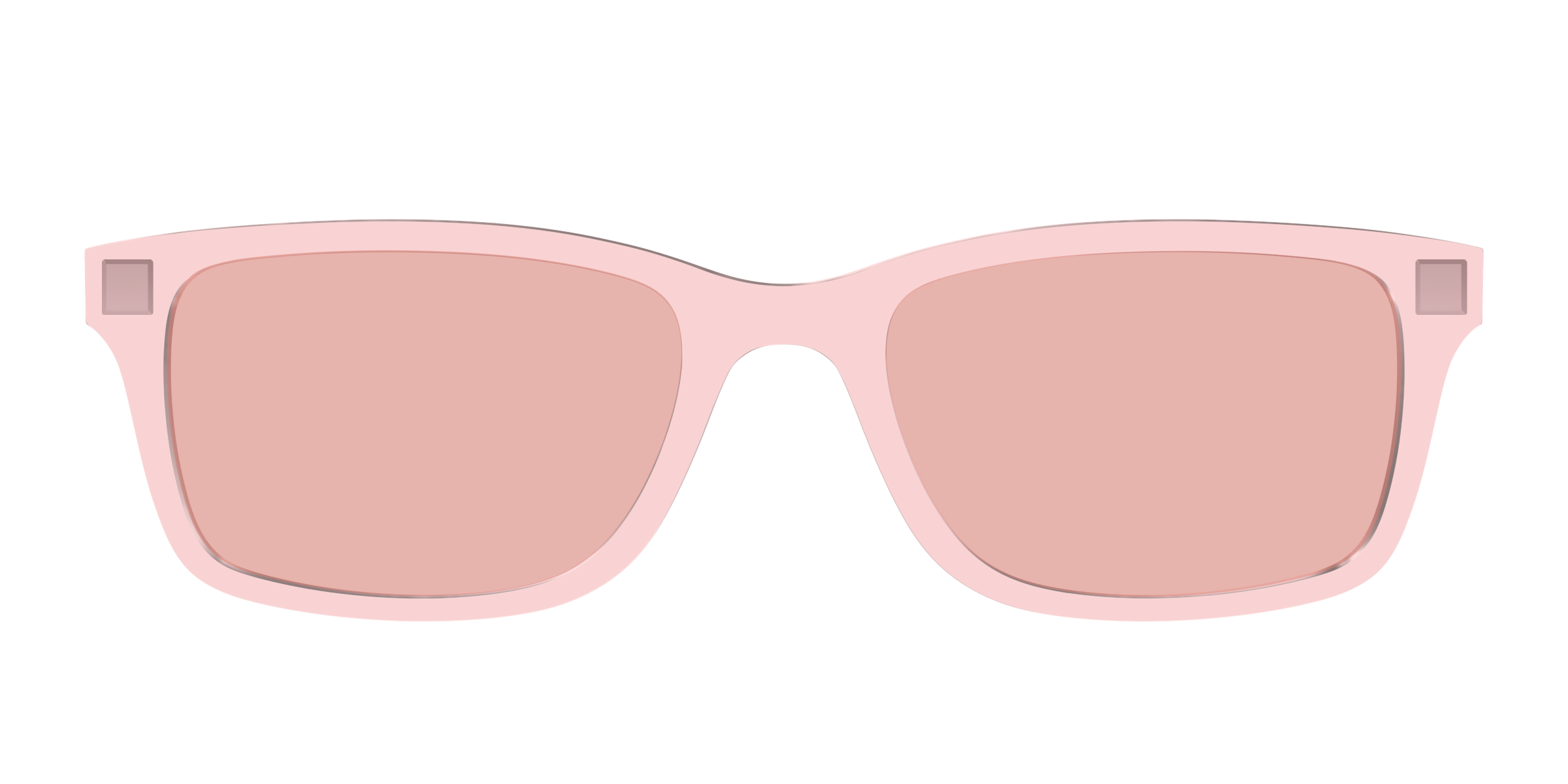 Pair Eyewear Design Tops Pink Crystal top rosa 269