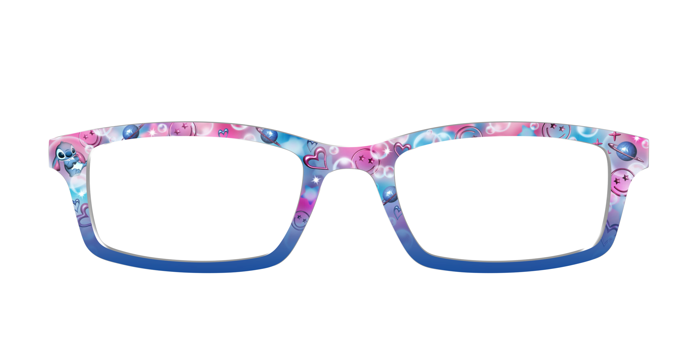 Pair Eyewear Collabs Stitch Bubble Pop top per occhiali Cedro