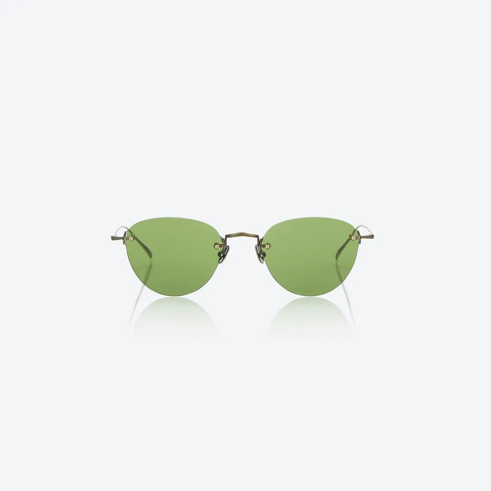 Monokol Burbon MK170 C2 occhiali da sole rotondi titanio