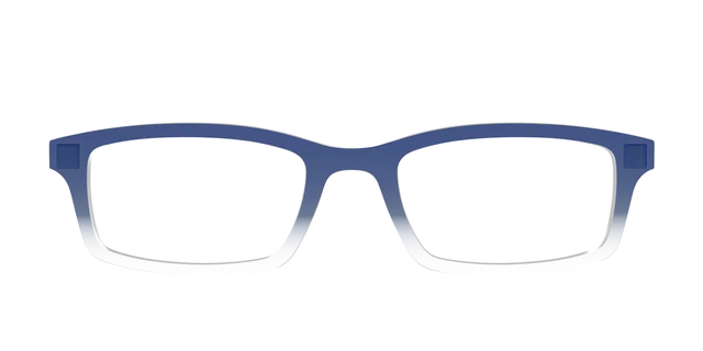 Pair Eyewear Solid Tops Navy Gradient Crystal top occhiali blu