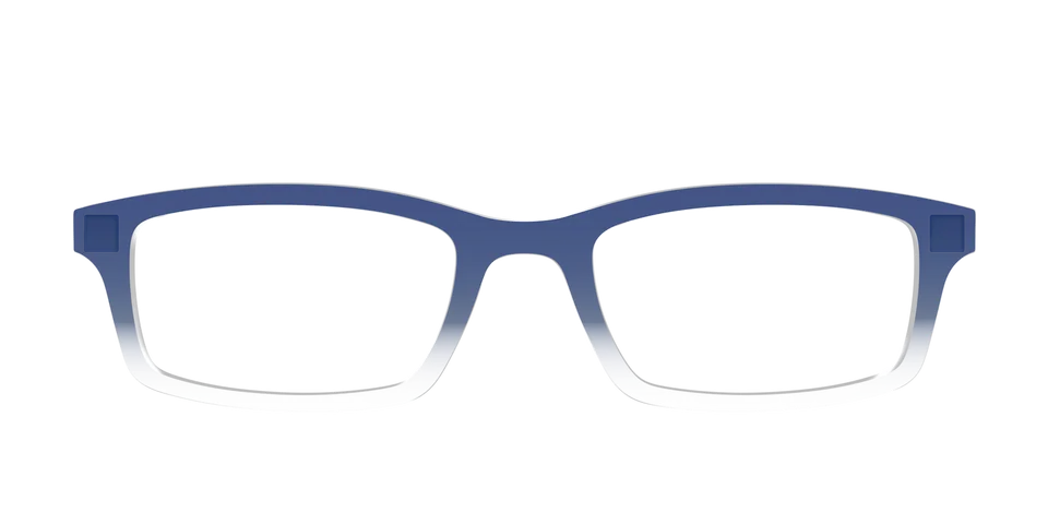 Pair Eyewear Solid Tops Navy Gradient Crystal top occhiali blu