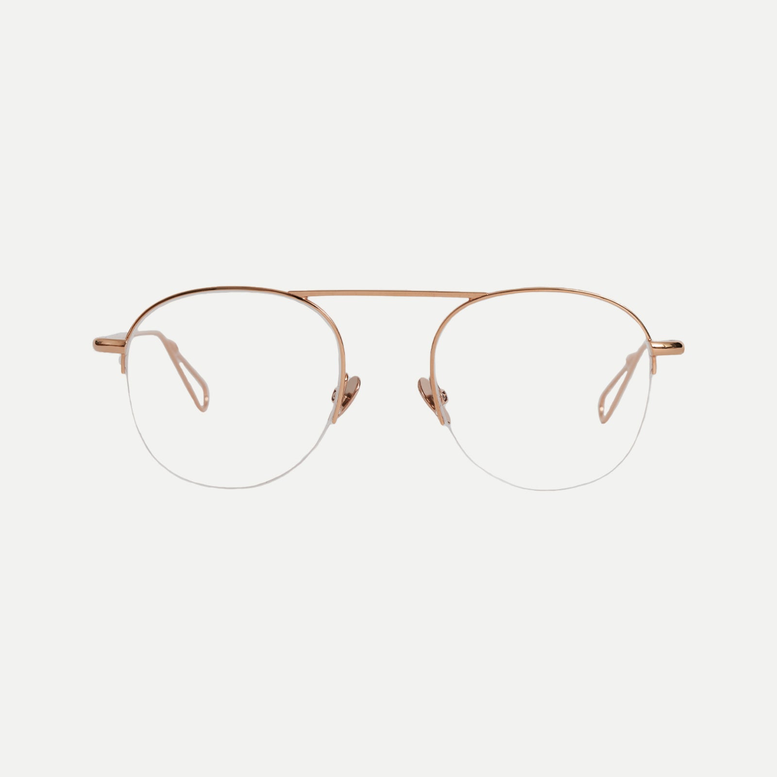 AHLEM Optical Voltaire occhiali da vista Champagne metallo