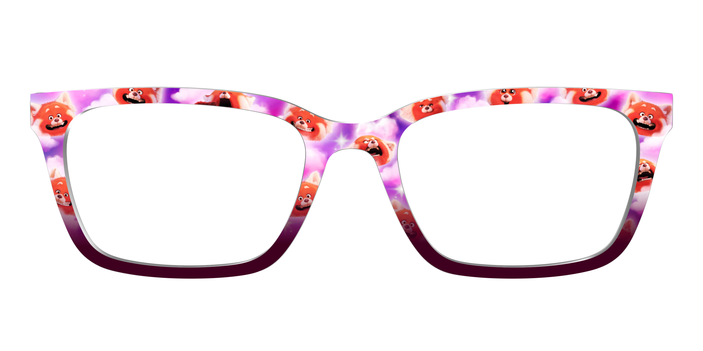 Pair Eyewear Collabs Turning Red top occhiali fantasia collab