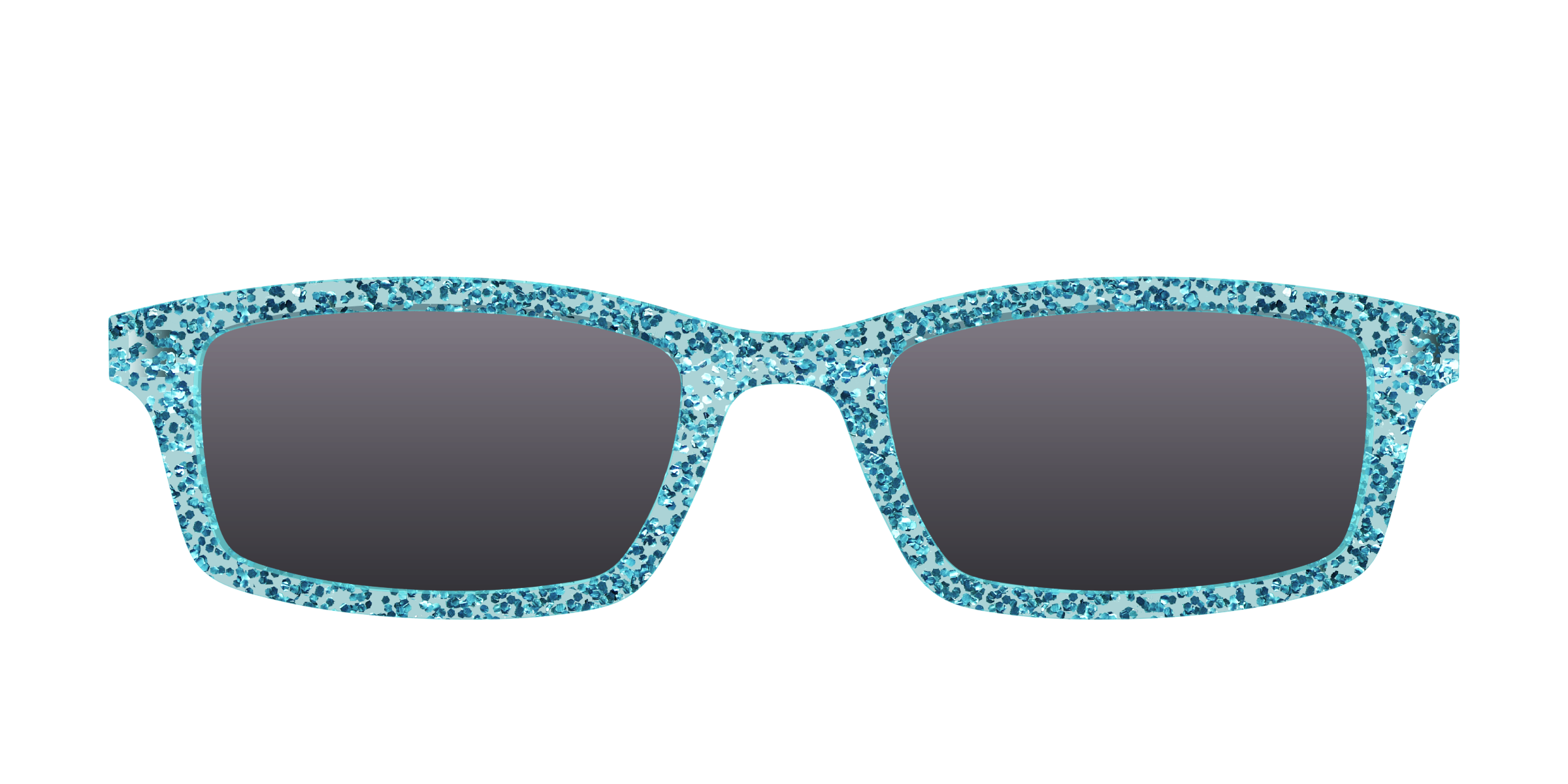 Pair Eyewear Sun Tops Aquamarine Sparkle top sole polarizzato