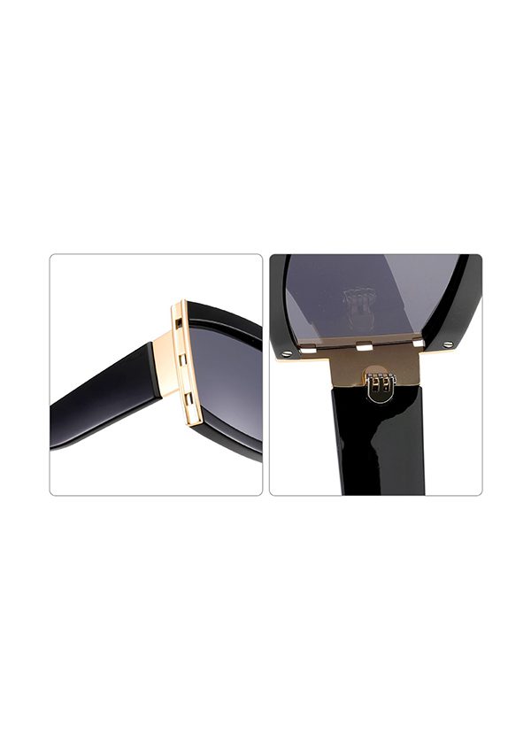 Ouyuan Eyewear OYMB1375S occhiali da sole fiocco neri