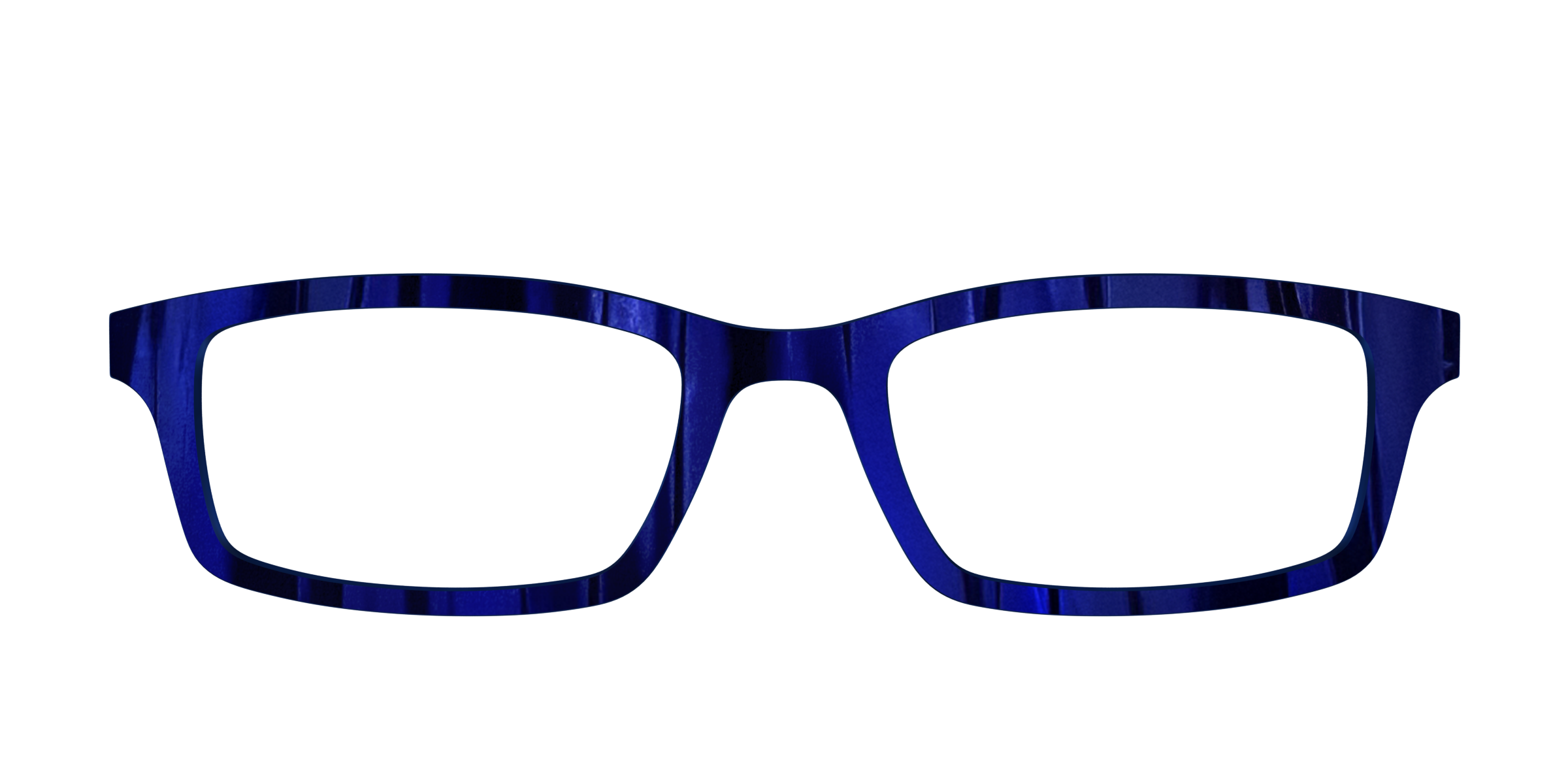 Pair Eyewear Design Tops Indigo Moire Stripes top righe blu