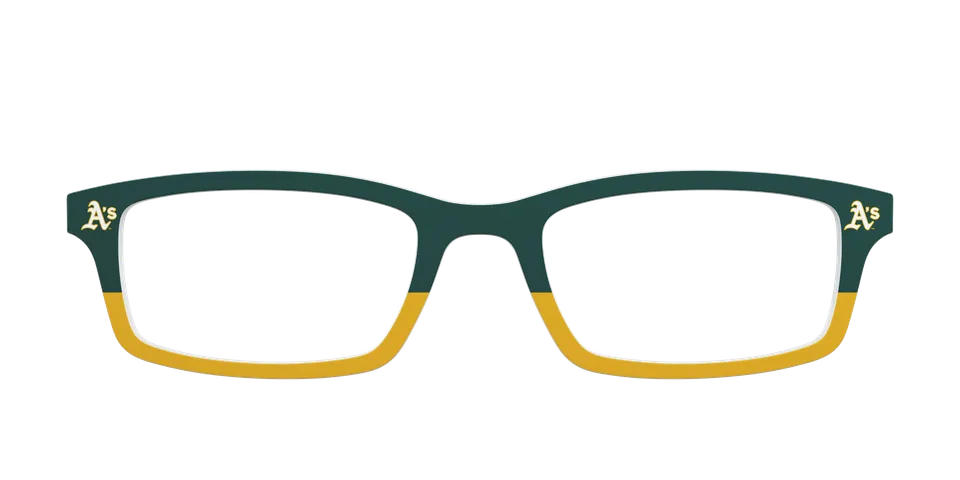 Pair Eyewear School Spirit Athletics Split top occhiali giallo