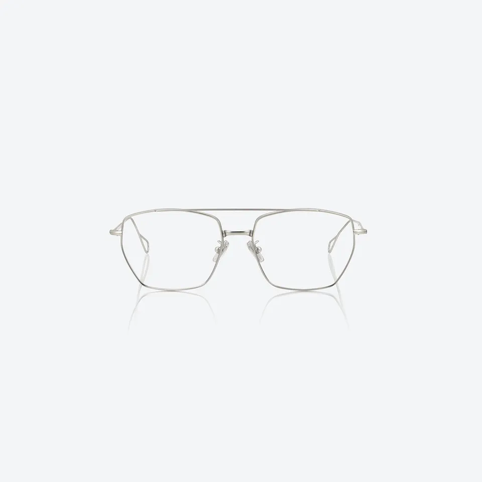 Monokol Burbon MK148 C4 occhiali da vista aviator metallo unisex