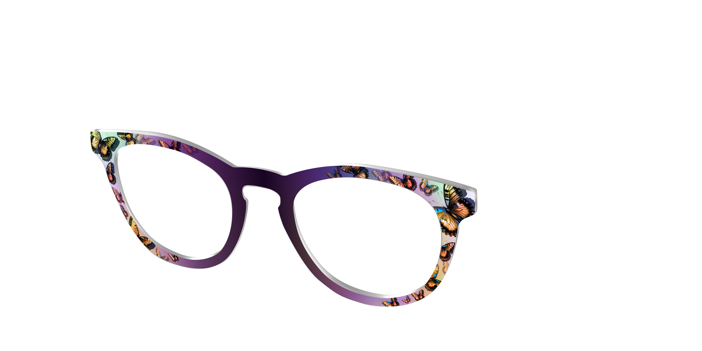 Pair Eyewear Design Tops Butterflies top magnetico farfalle