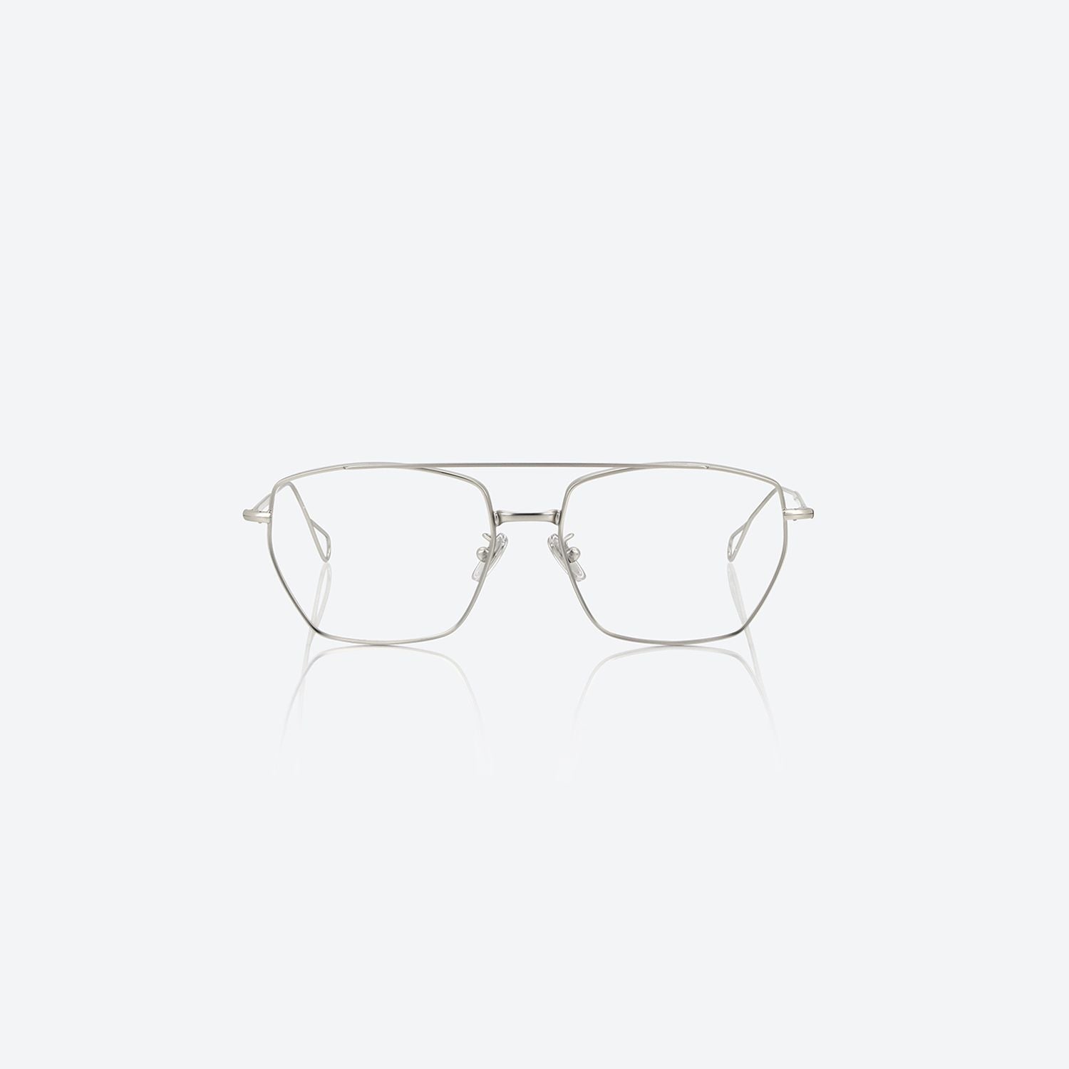 Monokol Burbon MK148 C4 occhiali da vista aviator metallo unisex