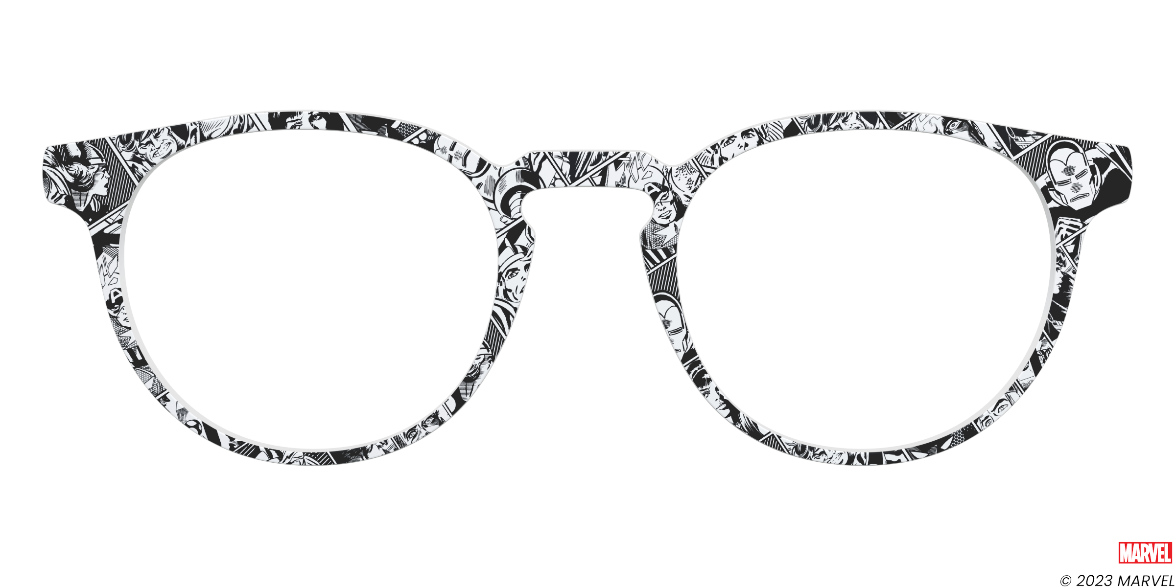 Pair Eyewear Collabs The Marvel Comics topper fumetti