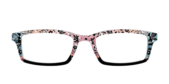 Pair Eyewear Design Tops Magic Meadow After Dark top fiori