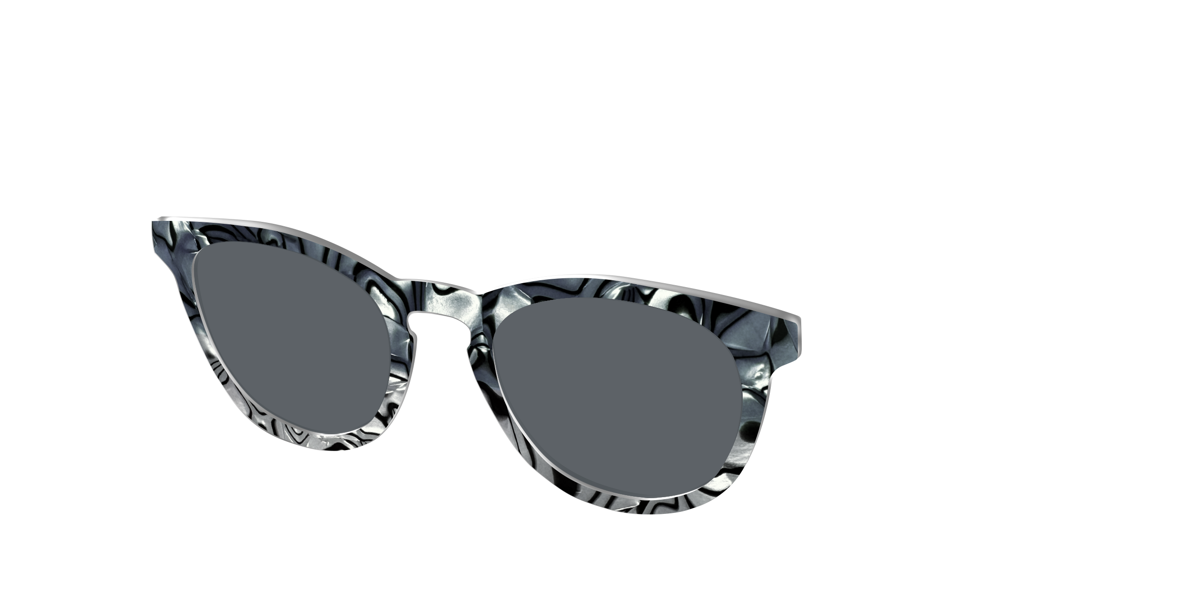 Pair Eyewear Sun Tops Zebra Pearl Split top sole polarizzato