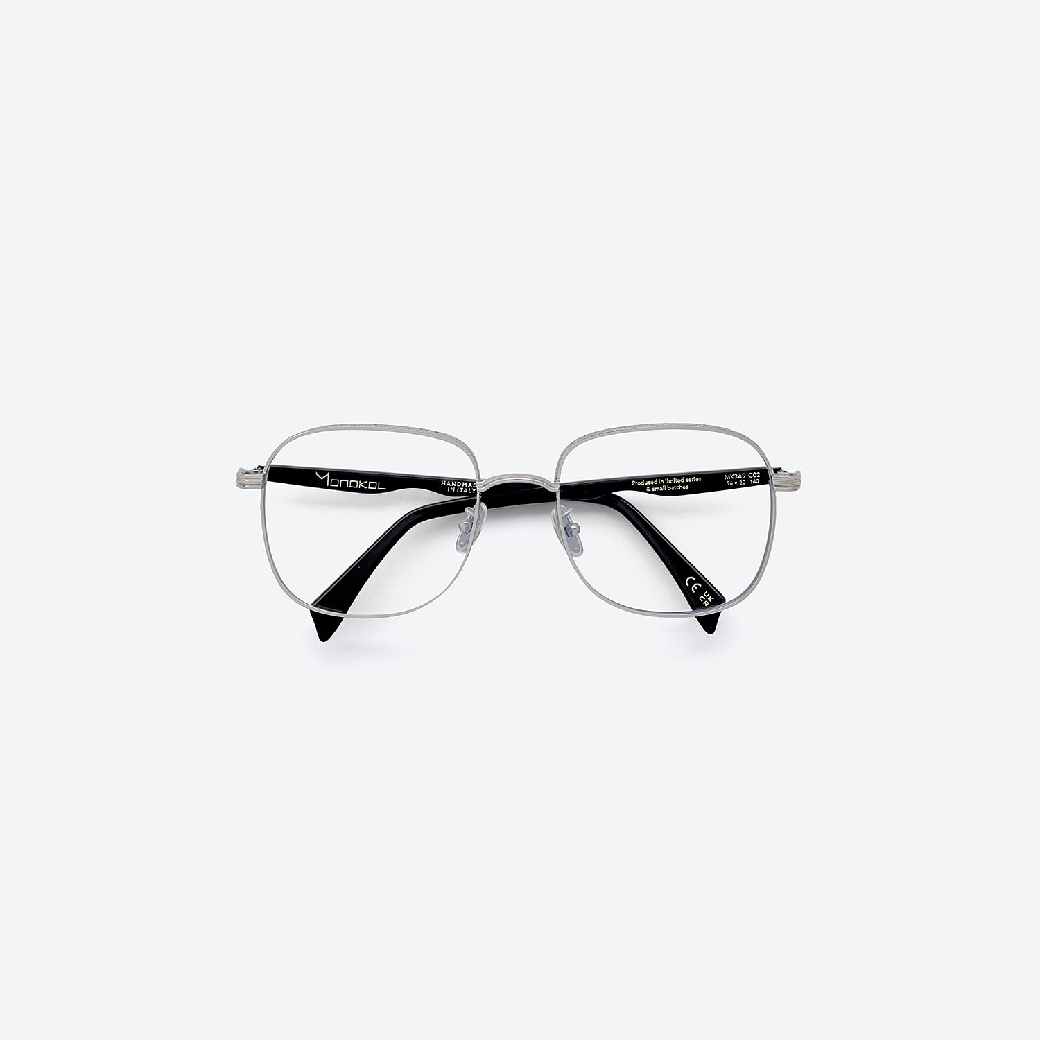 Monokol Evolved Boldness MK349 C2 occhiali da vista quadrati metallo
