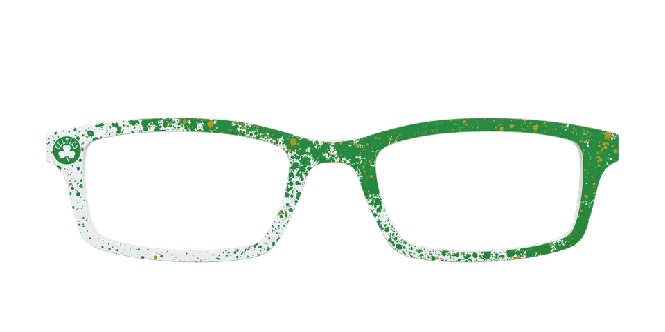 Pair Eyewear School Spirit Celtics Splatter top occhiali