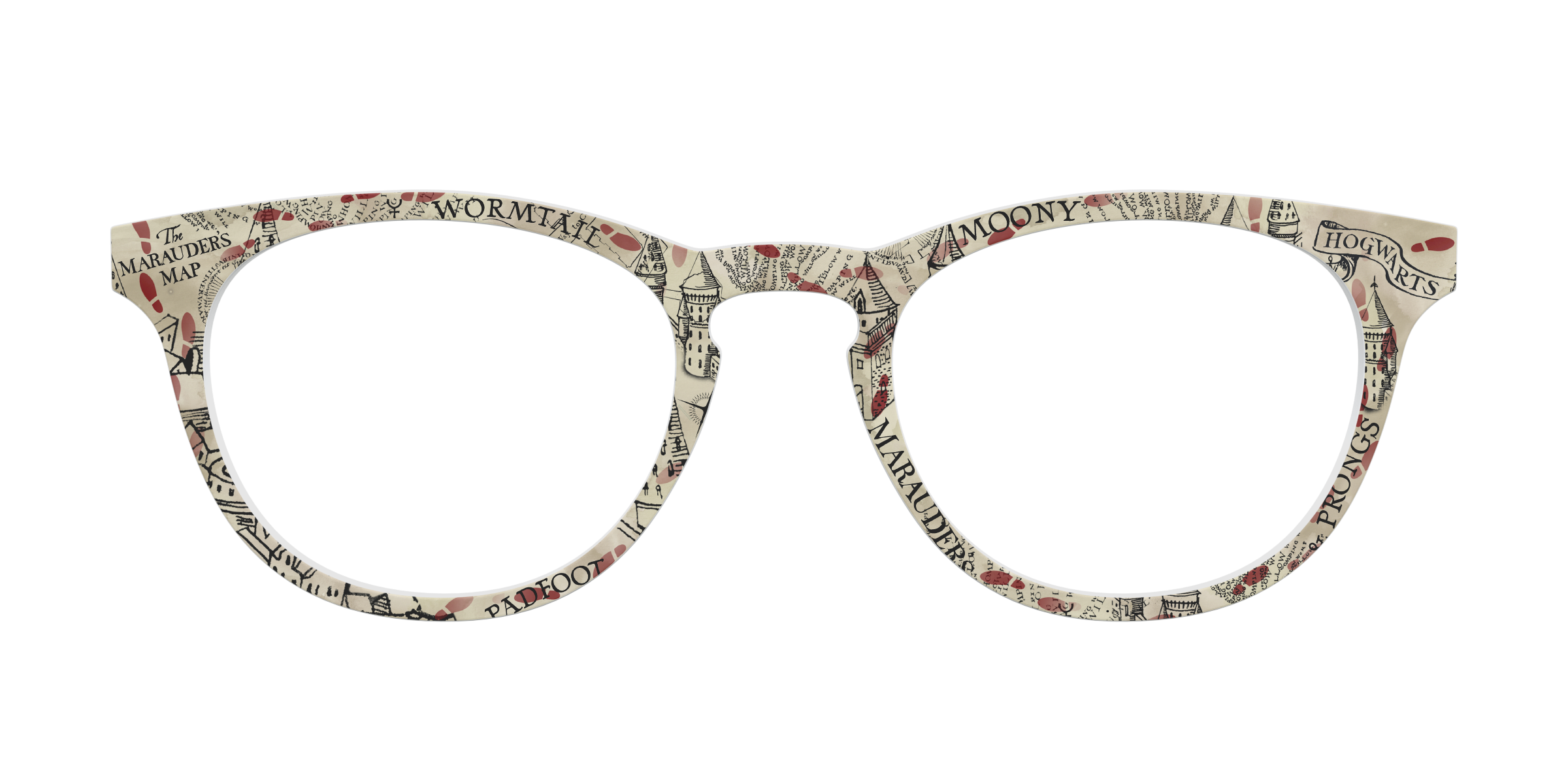 Pair Eyewear Collabs Marauders Map top magnetico mappa