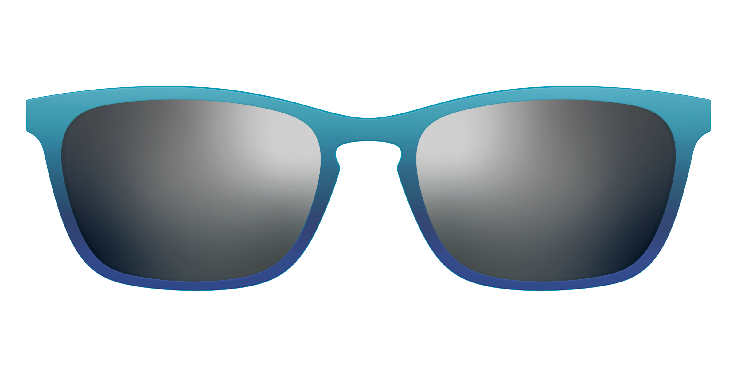 Pair Eyewear Sun Tops Polarized Ocean Blue Sun Top Serra