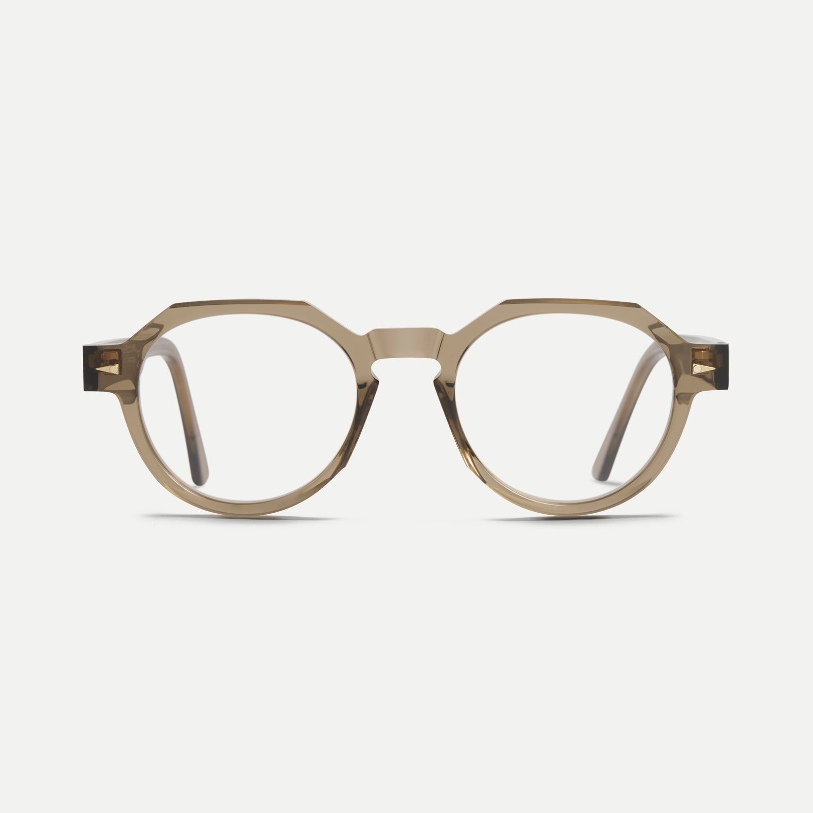 AHLEM Verneuil Occhiali da Vista Light Turtle Rotondi Acetato