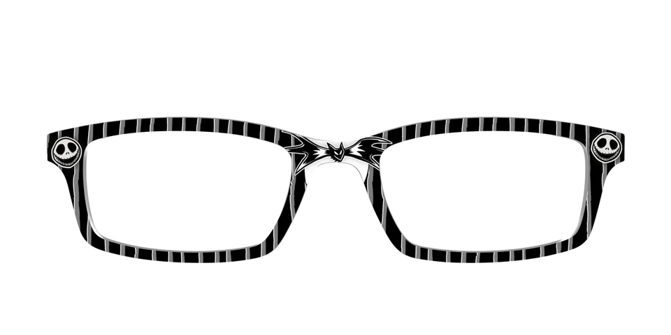 Pair Eyewear Collabs Jack Skellington top magnetico Cedro