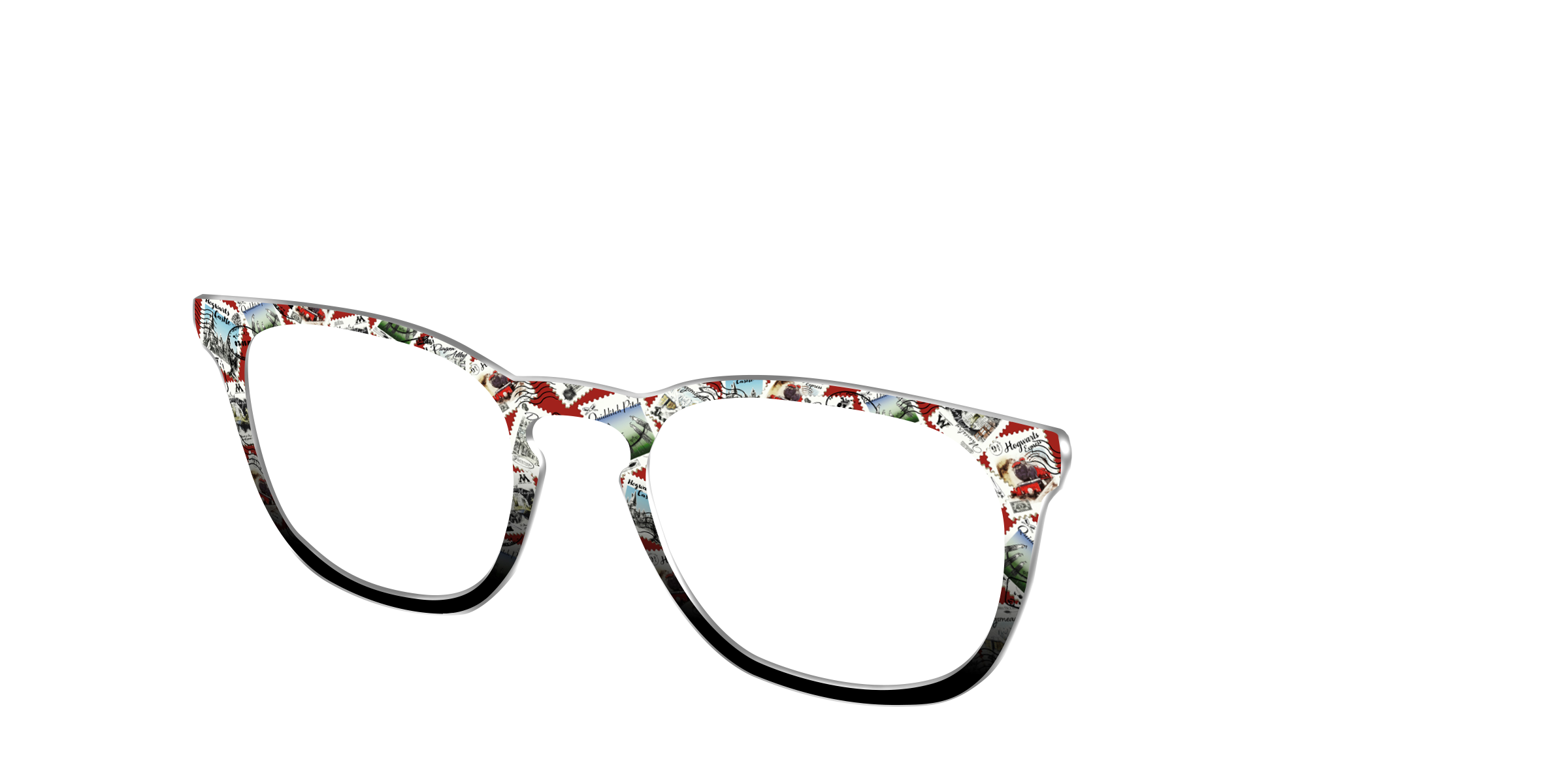 Pair Eyewear Collabs The Hogwarts Stamps top per occhiali