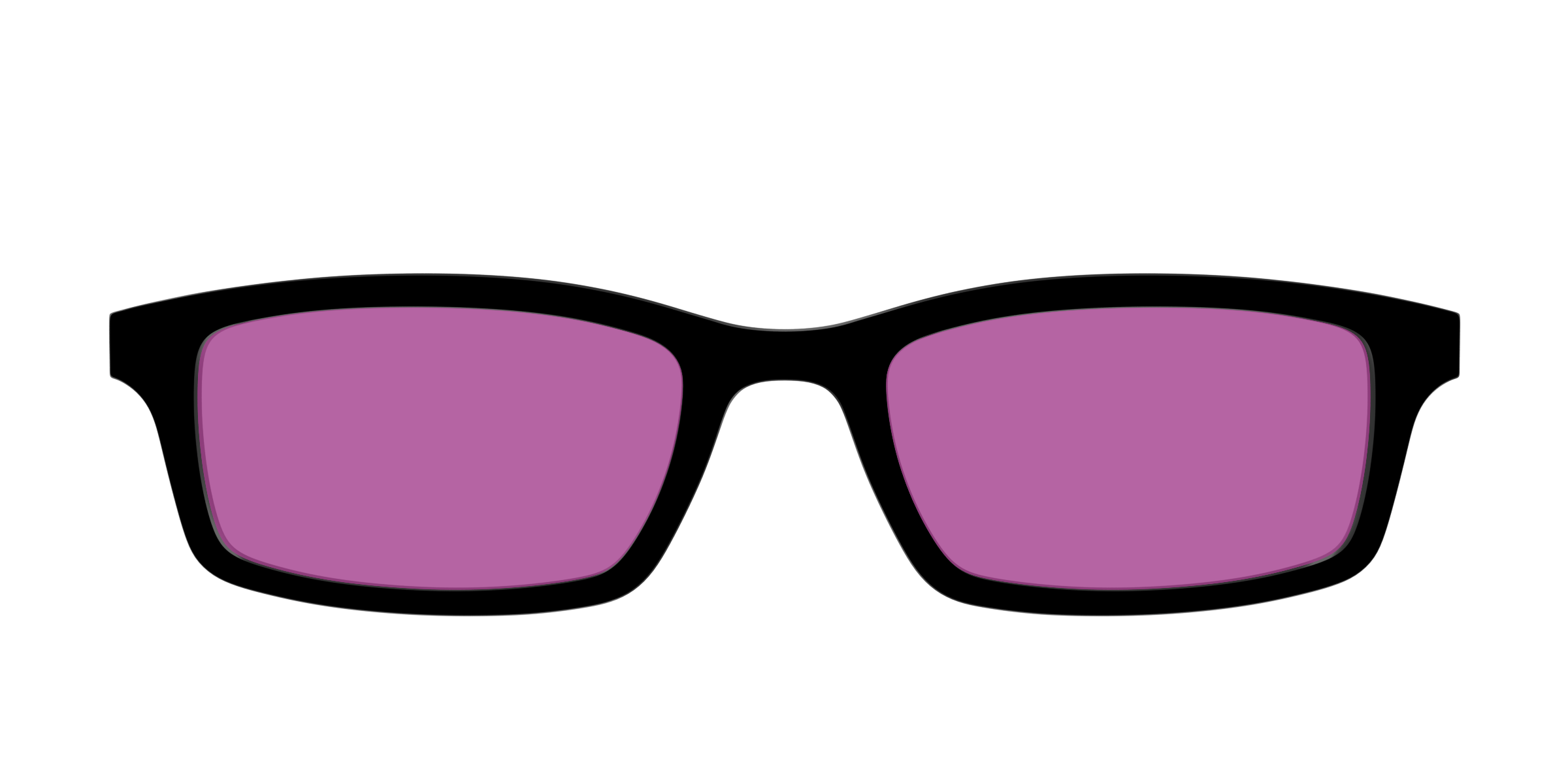 Pair Eyewear Performance Black Violet Golf top sportivo