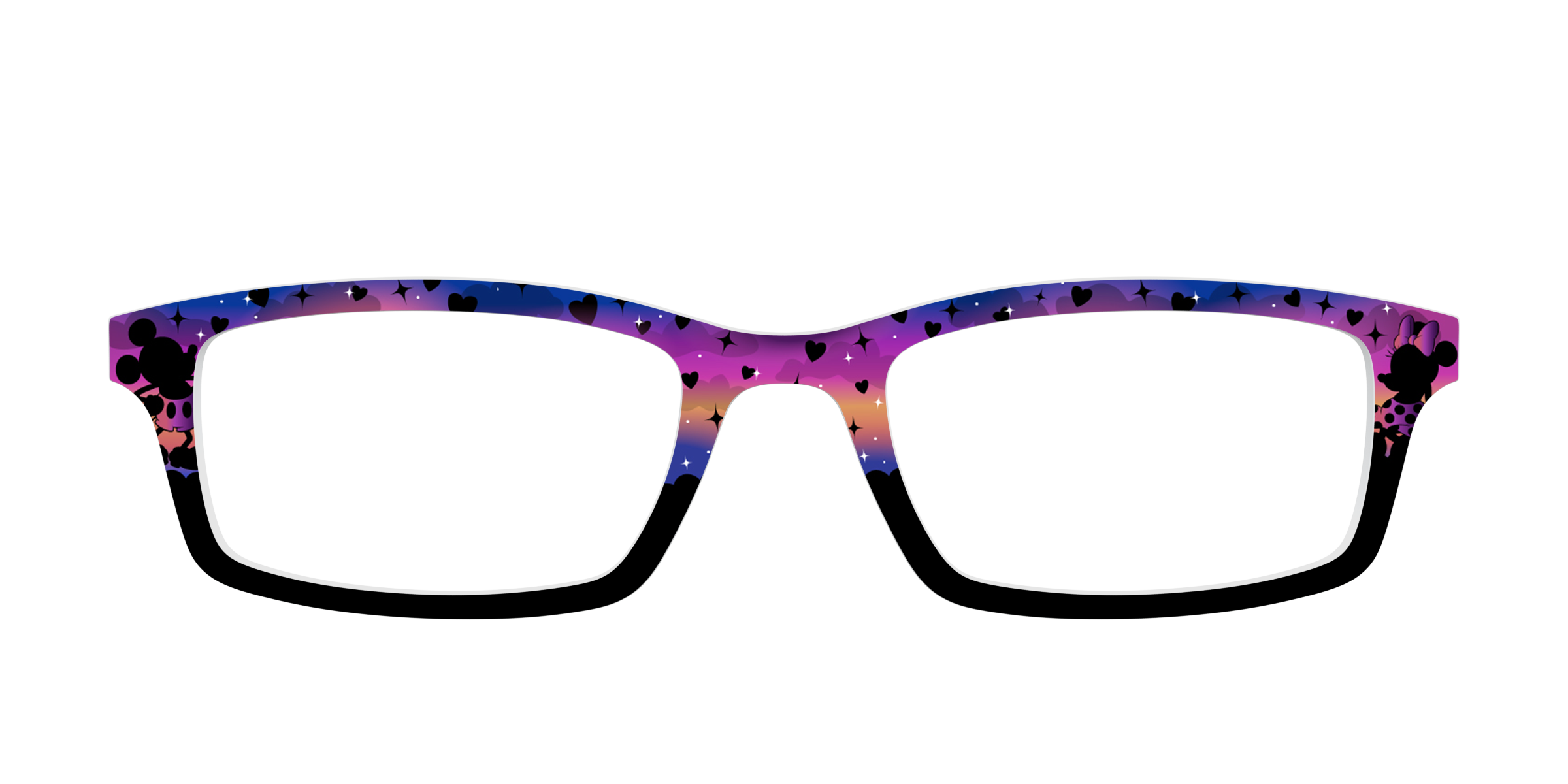 Pair Eyewear Collabs Mickey Minnie Shadow top DY4