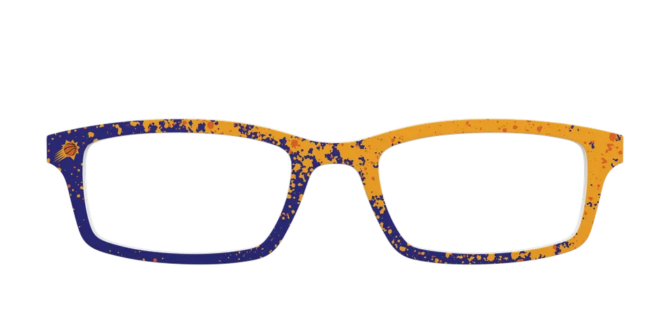 Pair Eyewear School Spirit Suns Splatter top magnetico Cedro