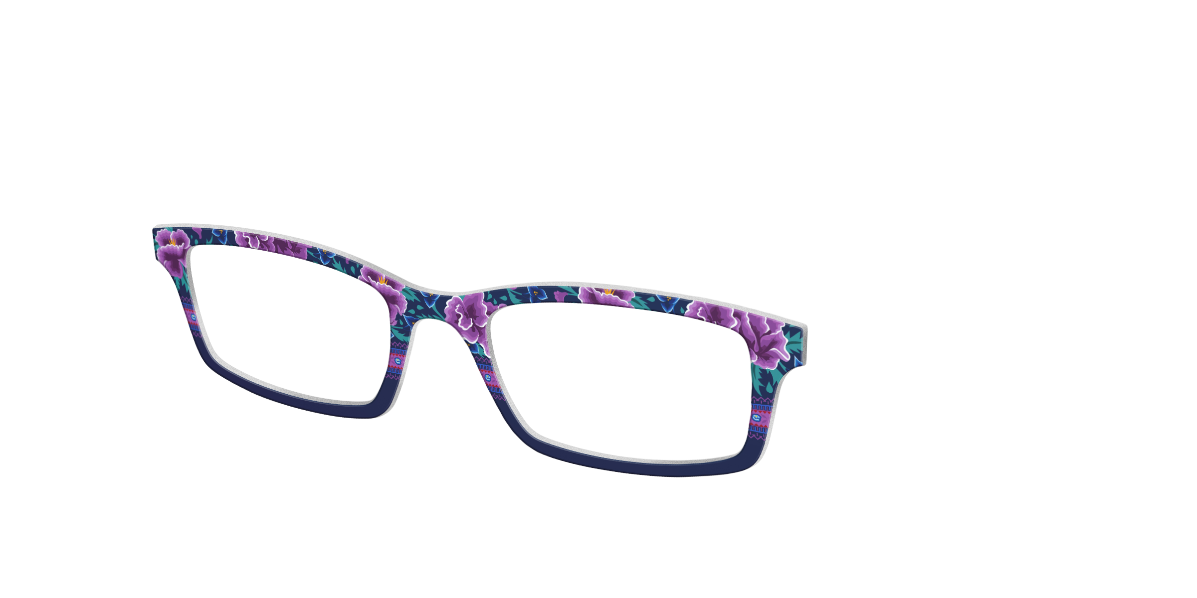 Pair Eyewear Collabs The Bloom Split top magnetico per Cedro