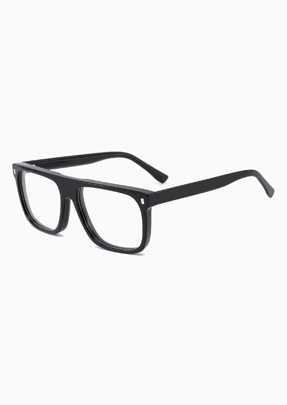 Ouyuan 309024 montatura occhiali uomo squadrata acetato