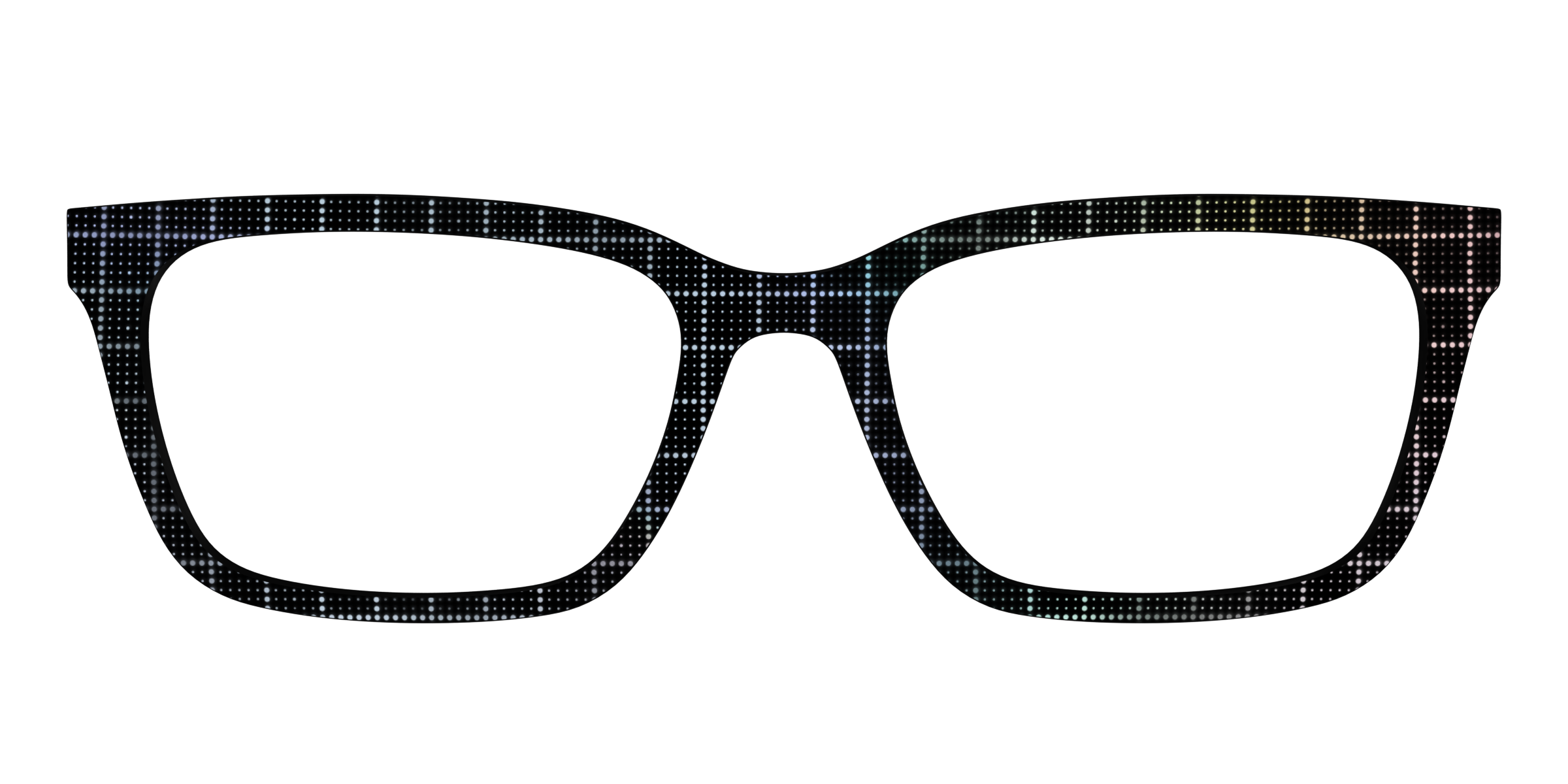 Pair Eyewear Design Tops Silver Iridescent Grid top argento