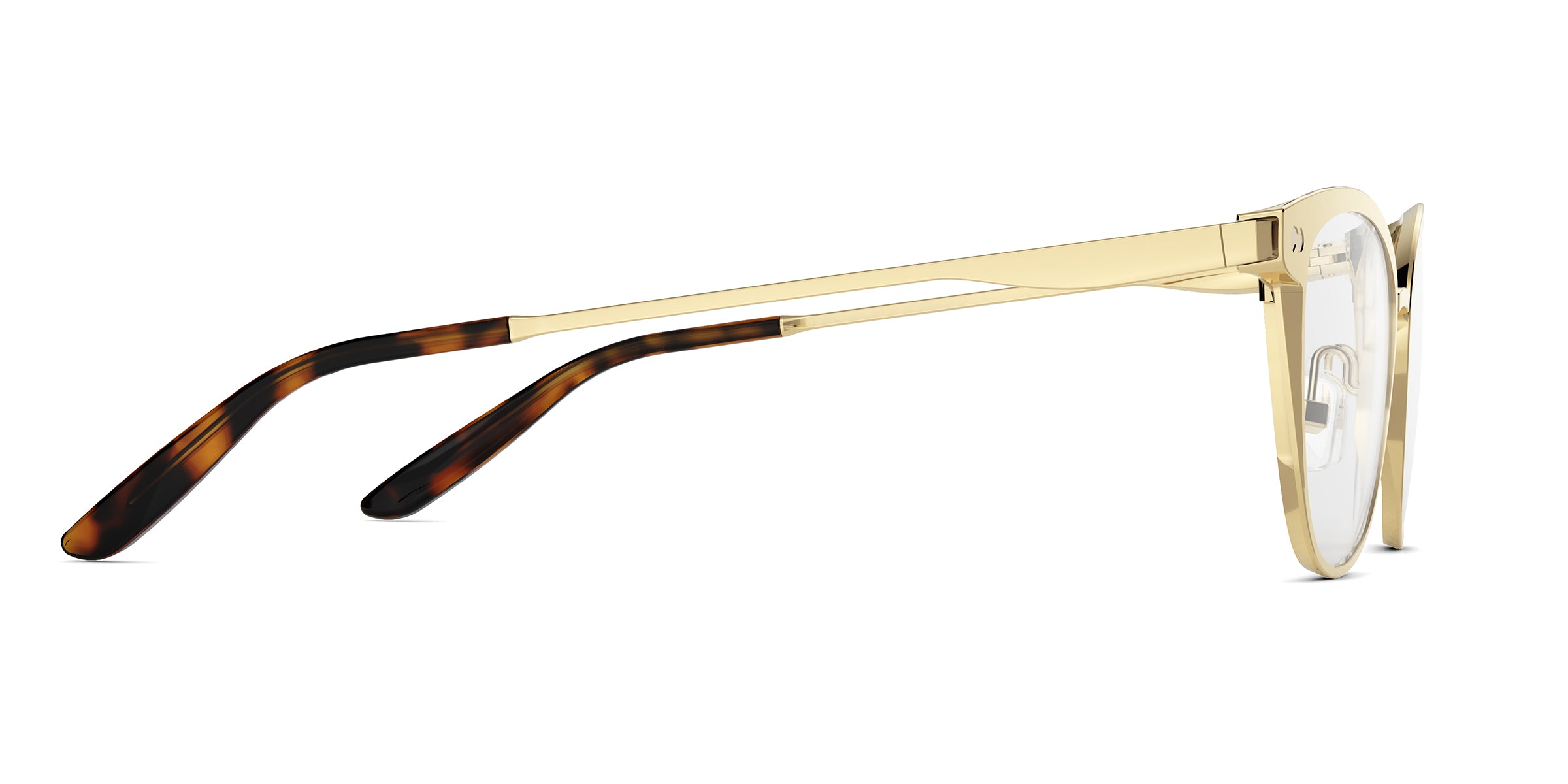 Pair Eyewear Base Frames Georgia Metal montatura cat-eye metallo