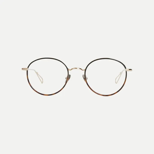 Ahlem Optical Auber occhiali da vista champagne turtle
