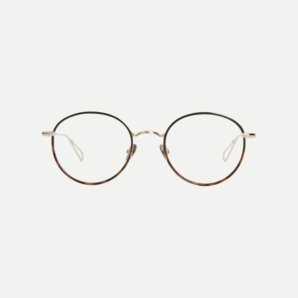 Ahlem Optical Auber occhiali da vista champagne turtle