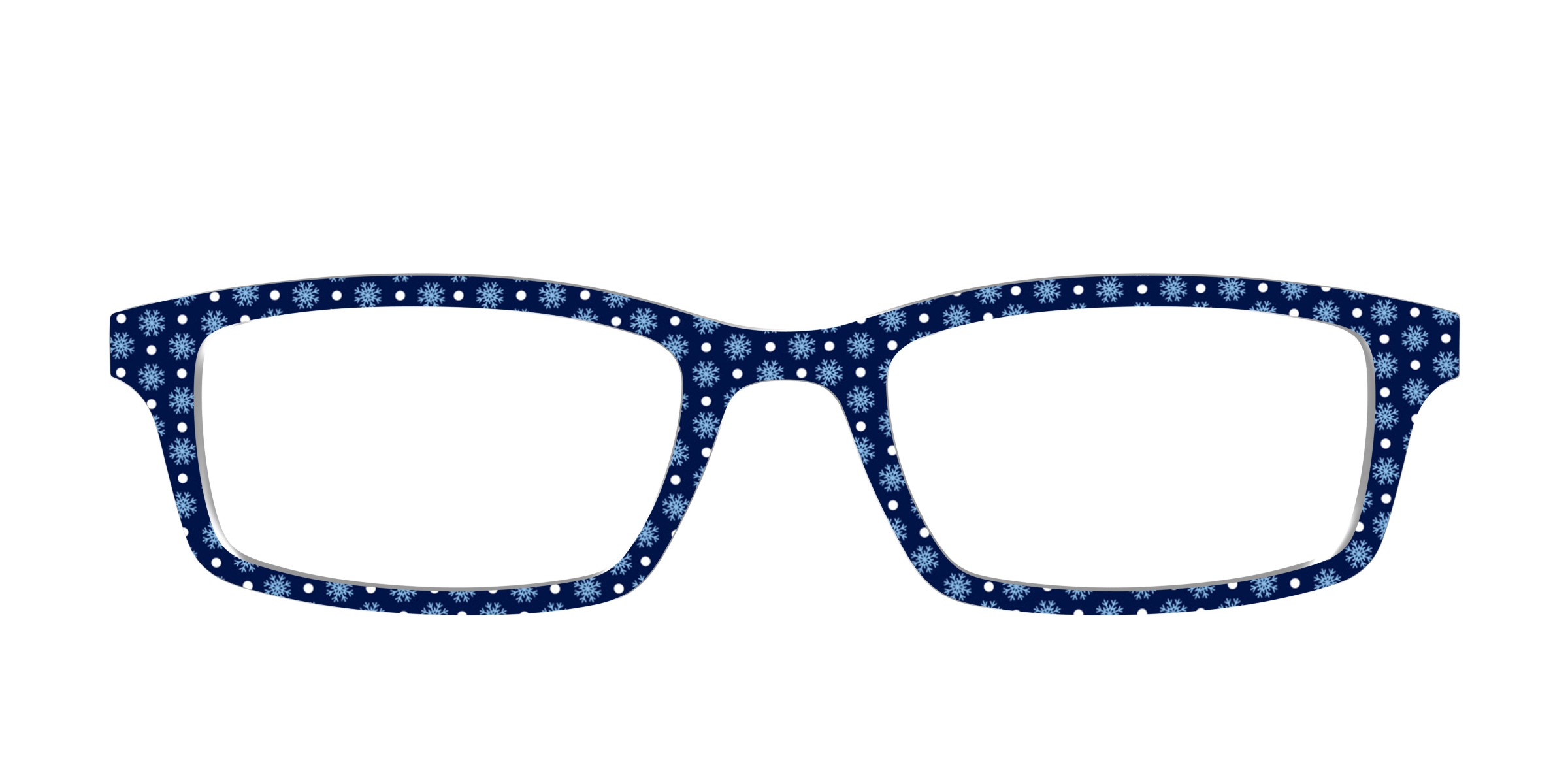 Pair Eyewear Design Tops Snowflake Polka Dot top pois